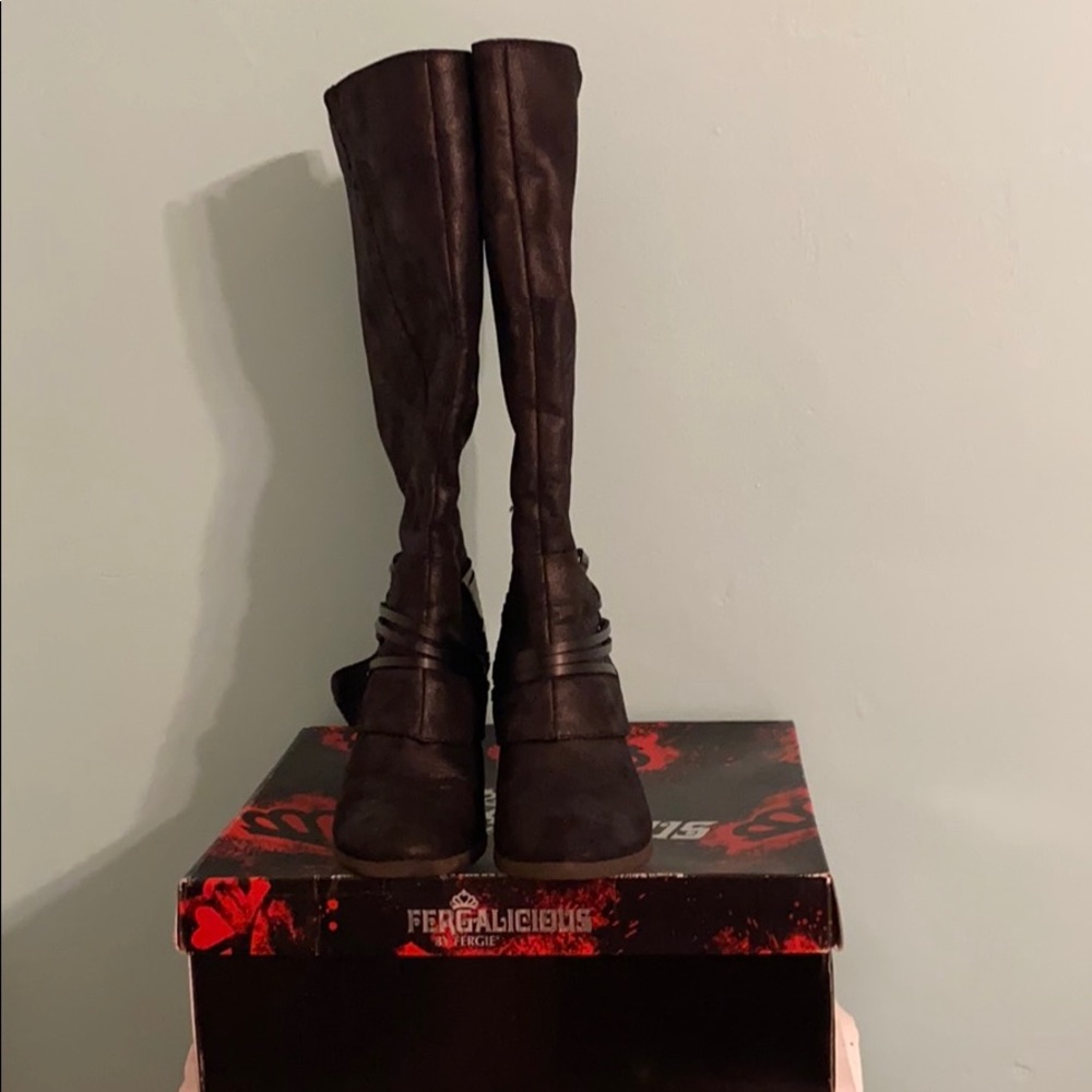 Fergalicious Black Lexis Boot